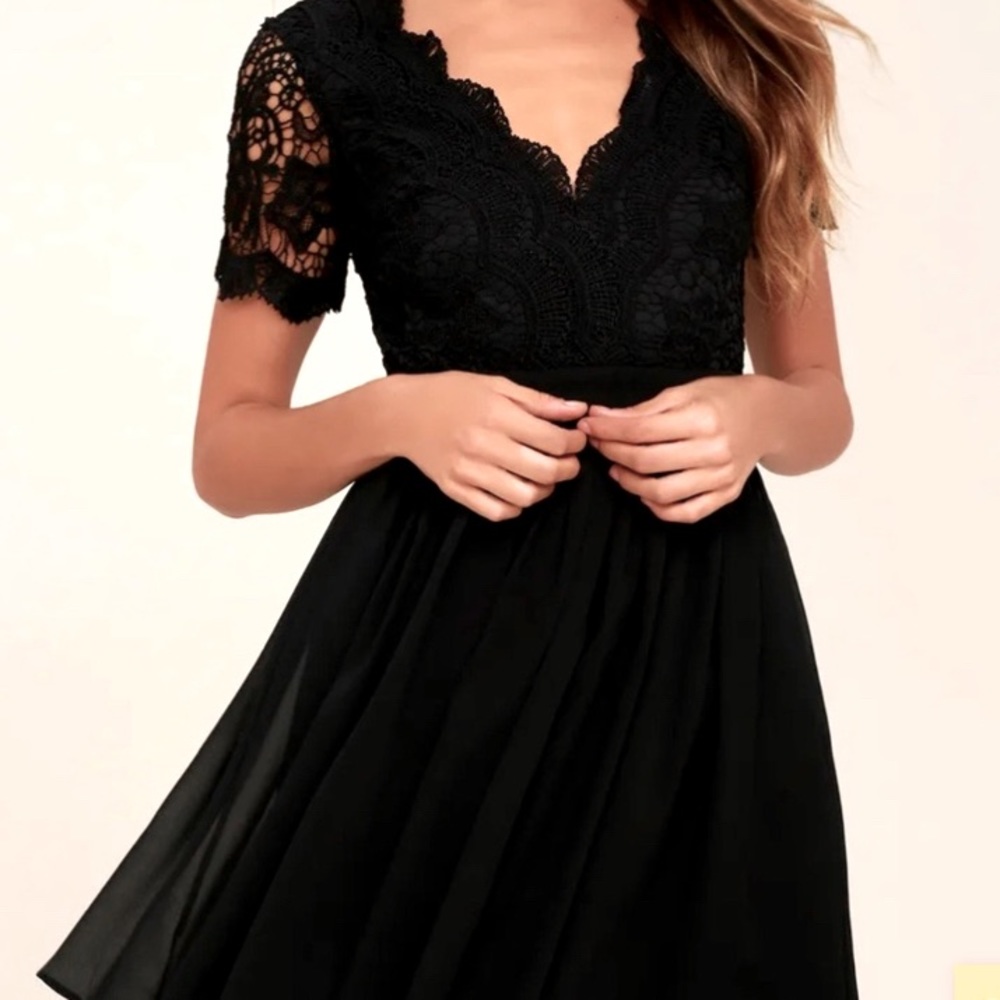 NWT Lulu’s Black Dress